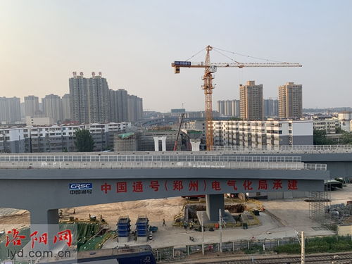 3座高架集群轉(zhuǎn)體90度上跨隴海鐵路 洛陽這項(xiàng)市政工程又將刷新紀(jì)錄